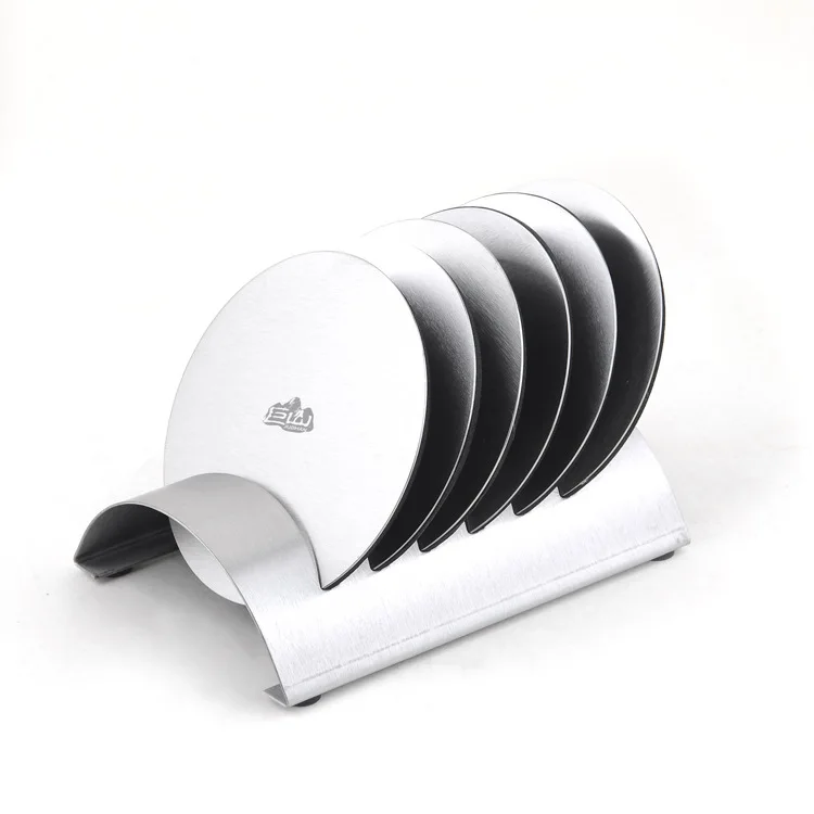 1 Набор Изысканные Классические круглые 304 подставки под винные бутылки из