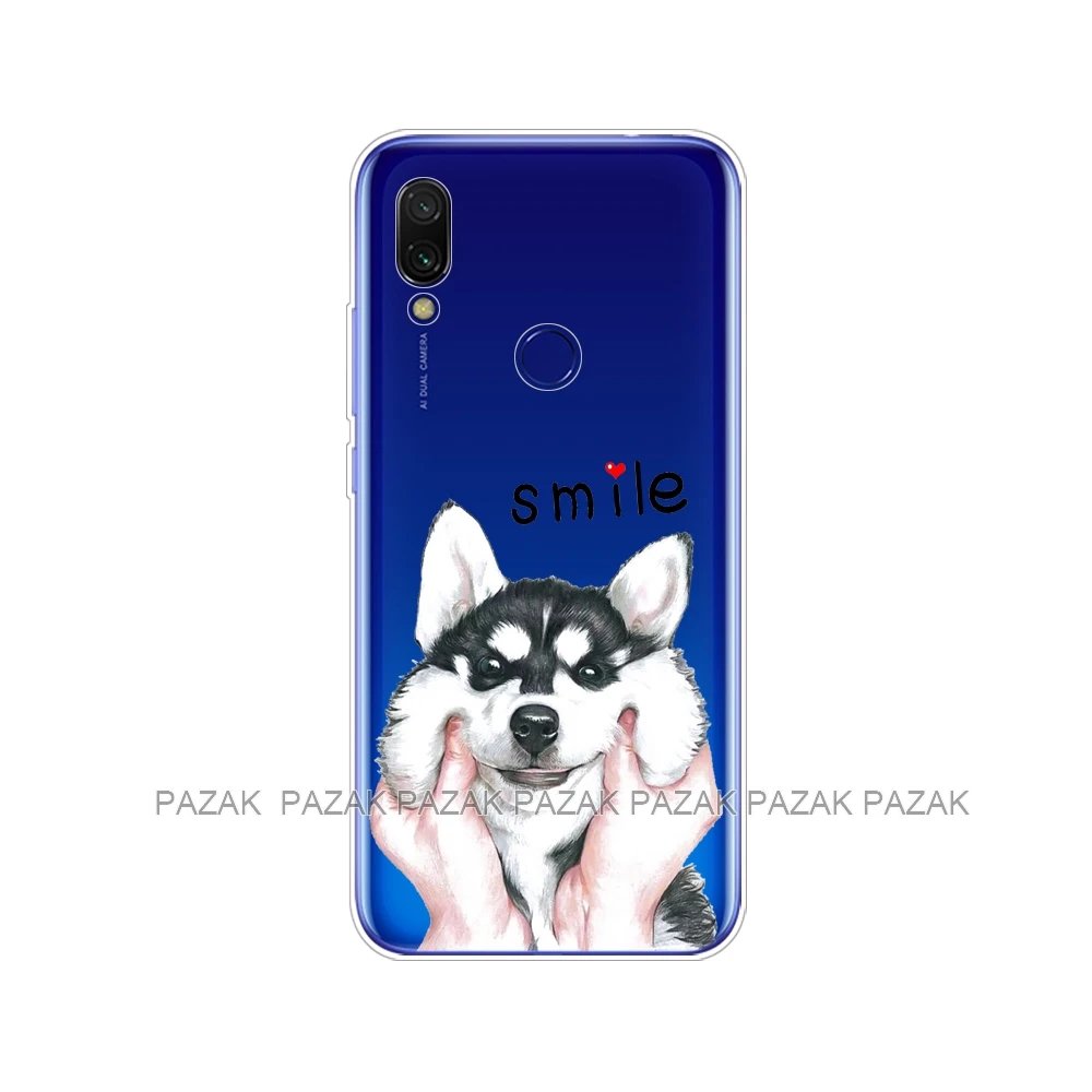 Силиконовый чехол бампер для Xiaomi Redmi 7 мягкий ТПУ 6 26 дюйма snapdragon 632 модельные Чехлы