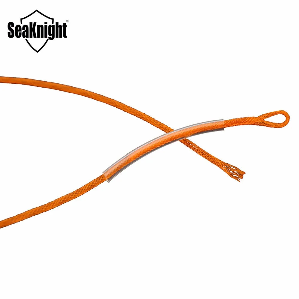 5 шт./лот SeaKnight maxway 17 см Fly Рыбалка линии 20LB 30LB петли Разъем Оранжевый Желтый Чистый Стрельба Совет Рыбалка Интимные аксессуары