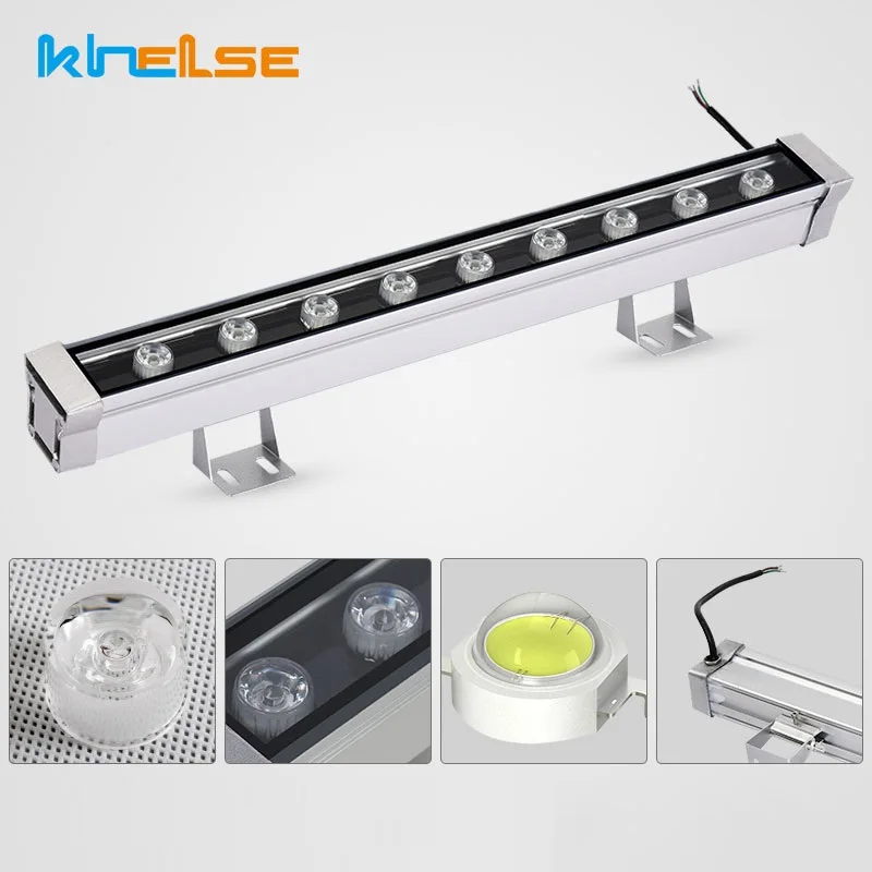 Наружный прожектор светильник светодиодный наружный пейзаж линейный Точечный