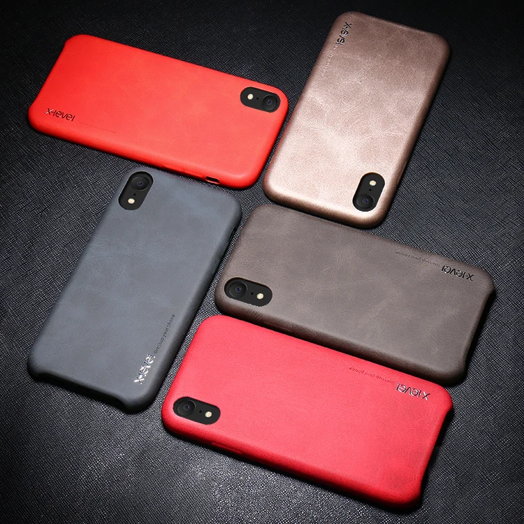 Роскошный мягкий чехол из искусственной кожи для iphone XS задняя крышка Max Винтажный