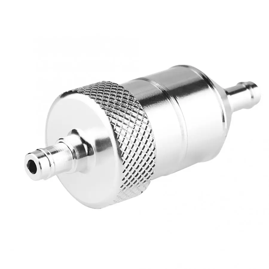 Motorcycle Oil Filters 8mm Motorcycle Gasoline Oil Filter Filtration Cleaner Universal Motorcycle Accessories
