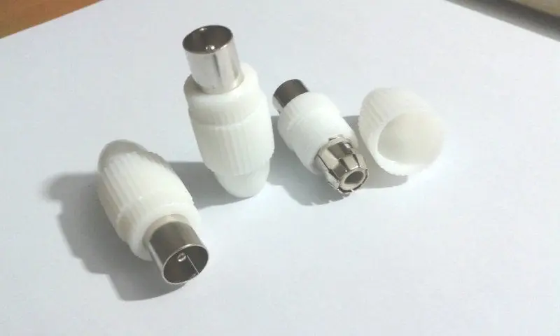 10 шт. CATV антенна PAL FM штекер коаксиальный радиочастотный разъем адаптер|adapter