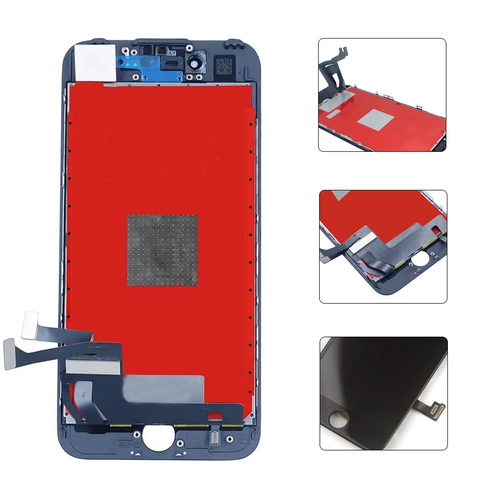 Для iPhone 7 ЖК дисплей 3D сенсорный экран дигитайзер сборка для Замена экрана с