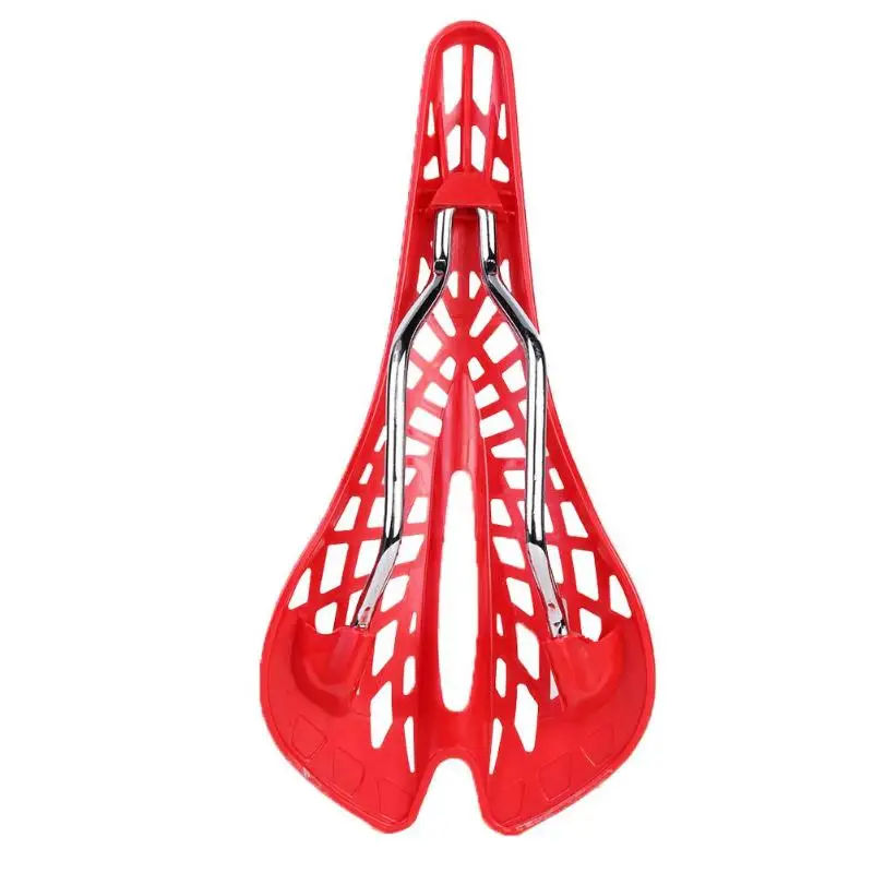 Comfortable Plastic Bike Hollow Saddle Seat Cushion for Outdoor MTB Cycling Fast air flow makes the cushion and riding pants