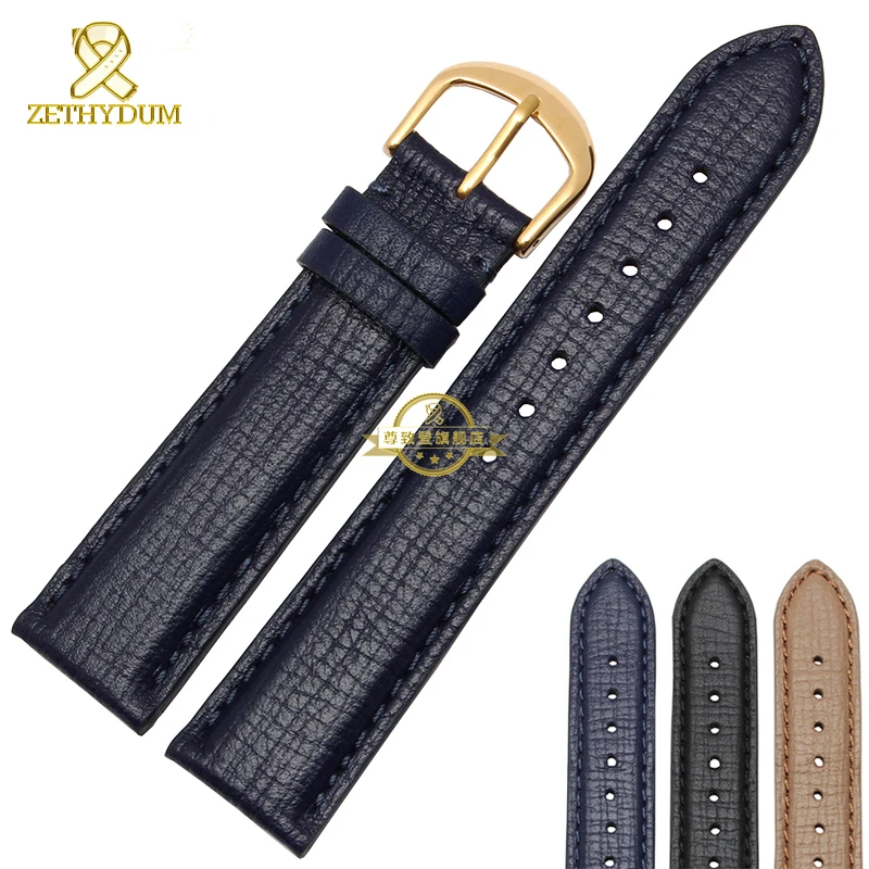 Натуральная кожа ремешок для часов ремень наручные часы Группа 20 мм 22 очарование