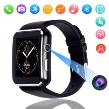 New X6 Curved Screen Bluetooth Smart Band Watch Phone Mate for Samsung/iPhone/Android/iOS Watch
