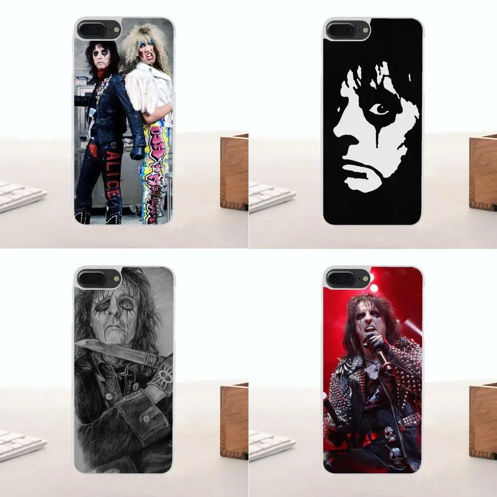 Мягкие чехлы Bixedx для Huawei G7 G8 Honor 5A 5C 5X 6 6X 7 8 V8 Mate 9 P7 P8 P9 P10 Lite Plus Alice Cooper Heavy Metal |