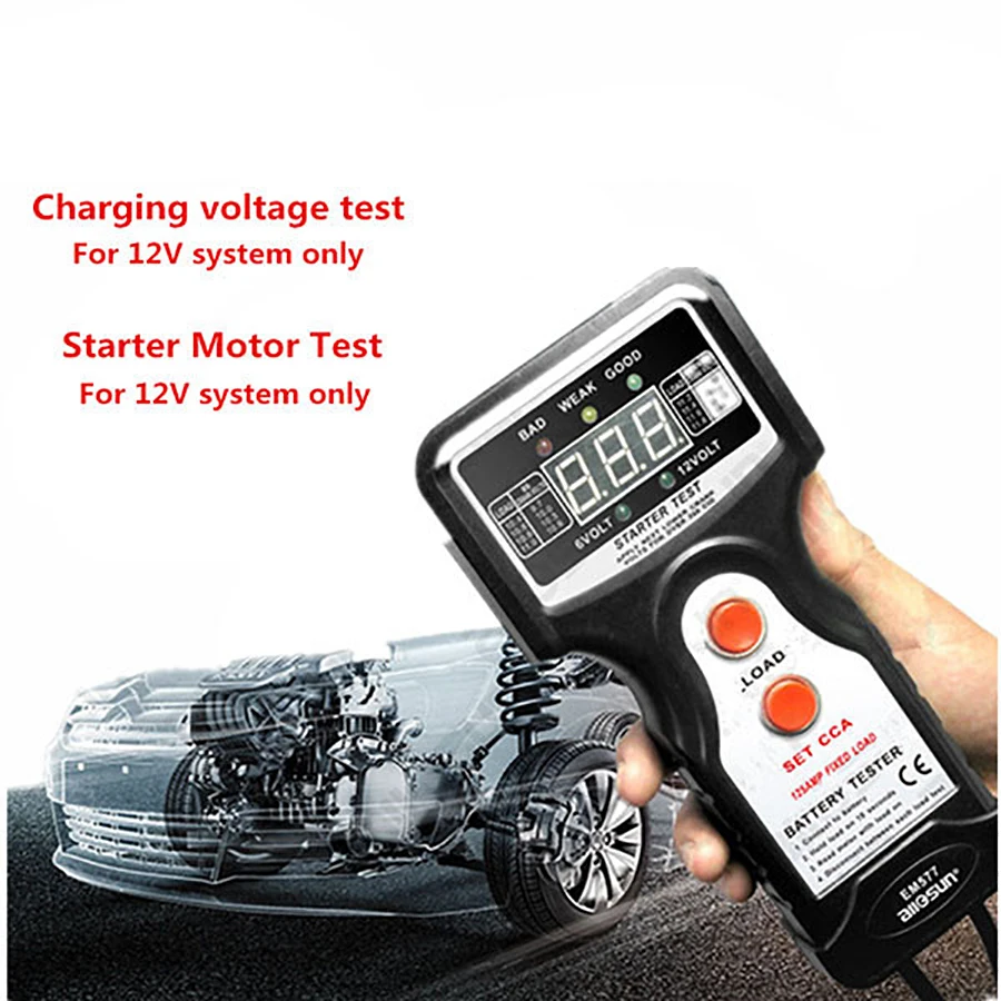 

MICRO-100 Digital Battery Tester Battery Conductance & Electrical System Analyzer 30-100AH