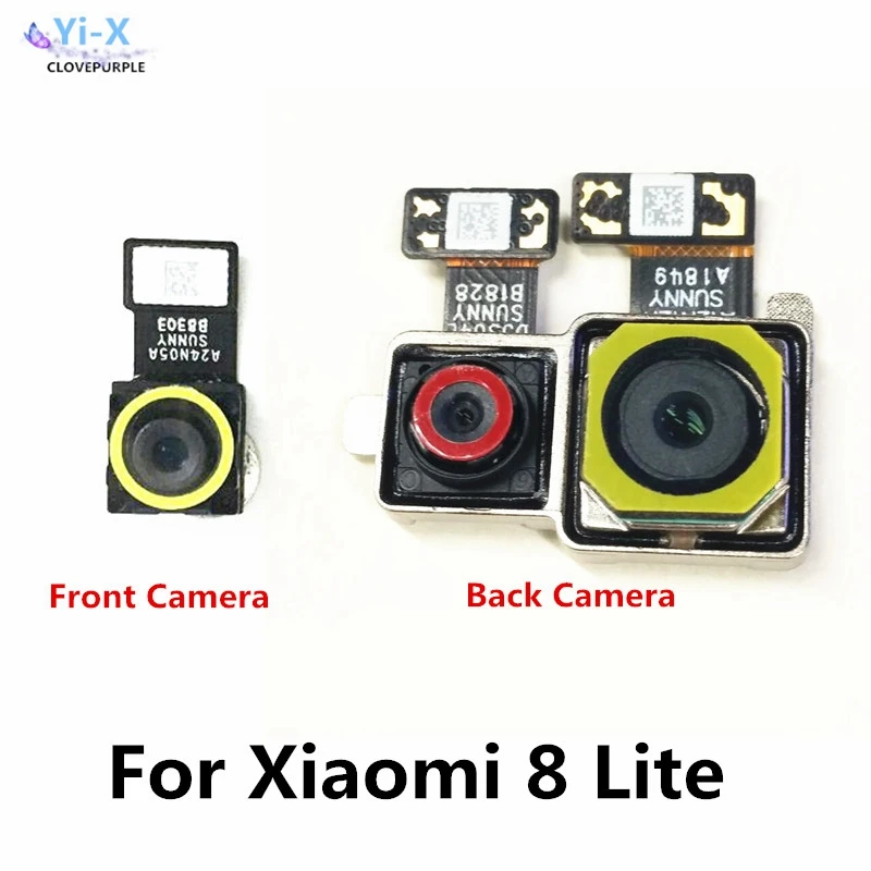 

Original Main rear back camera for Xiaomi 8 Lite front small facing camera Flex cable For Mi 8 Lite Mi8 Lite
