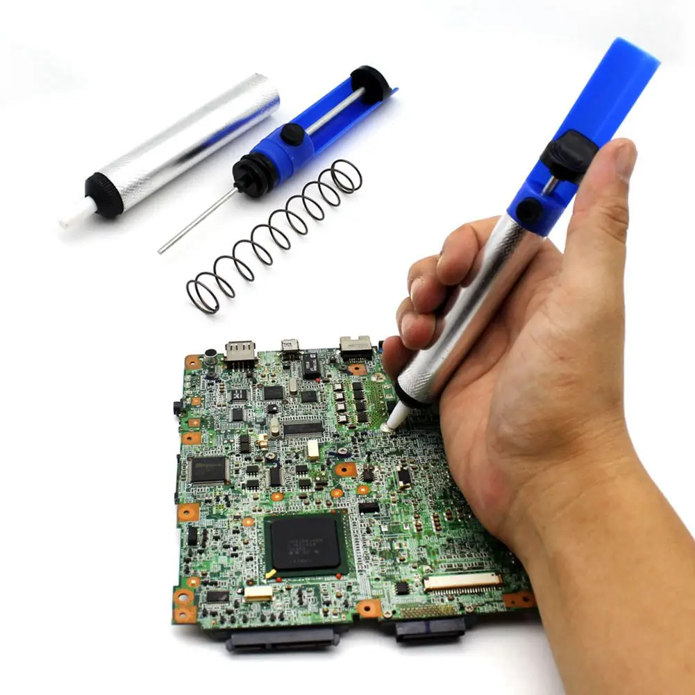 Eu Plug 220v 60w Adjustable Temperature Electric Soldering Iron Kit+5pcs Tips Portable Welding Repair Tool Tweezers Solder Wire |
