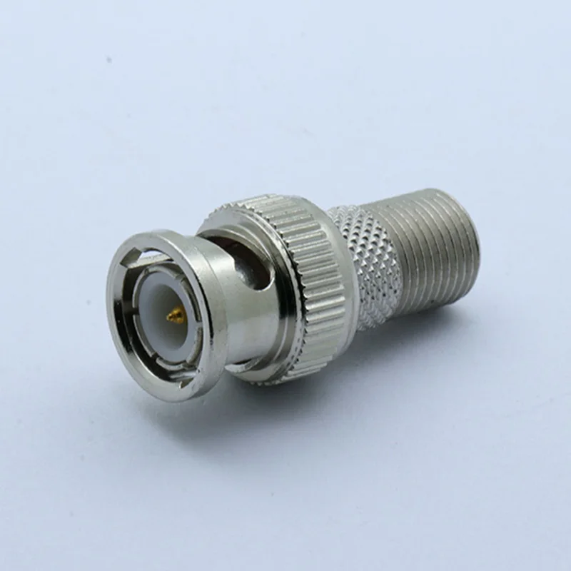 Оптовые коннекторы с разъемами типа R переходник Папа папа F для ТВ RF Coax 10 шт./лот|bnc