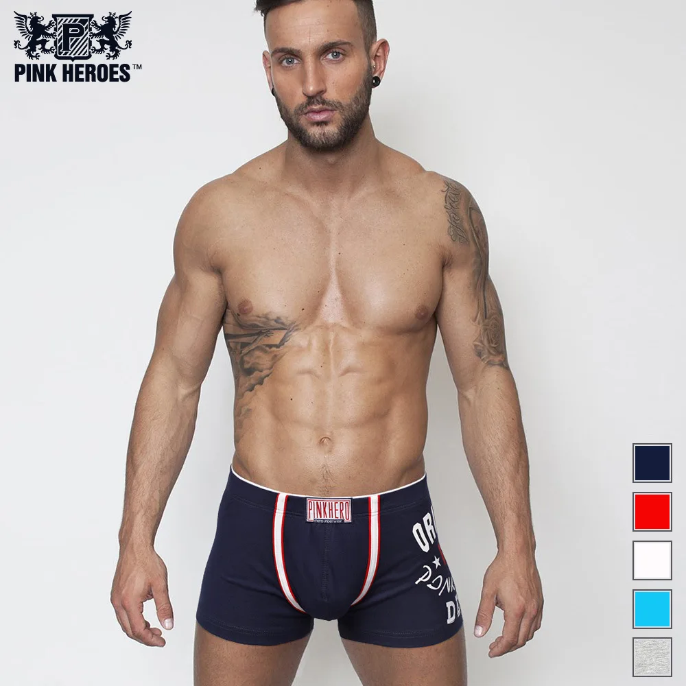 Новинка 2017 сексуальное нижнее белье для мужчин из чистого хлопка мужское боксеры