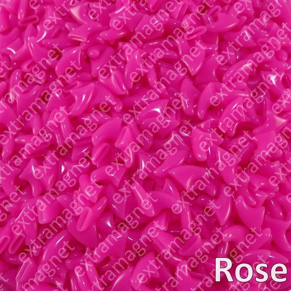 Rose 20 шт. мягкие колпачки для ногтей для кошек+ 1x клей+ 1x аппликатор/* XS, S, M, L, чехол, кошка, лапа, коготь, zqy*/ - Цвет: Rose