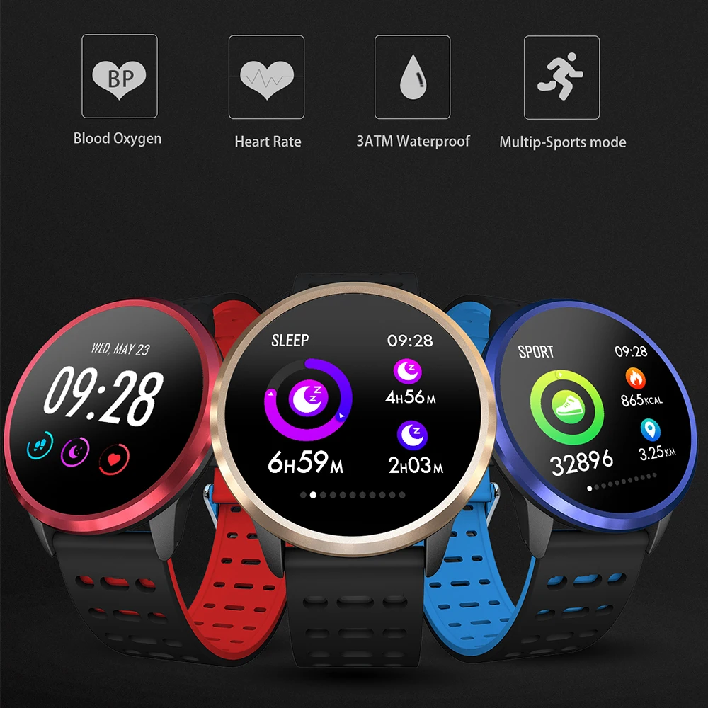 Смарт часы Timethinker SN67 мужские кровяное давление пульсометр фитнес трекер IP68