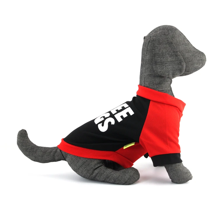 DRESSPET Pet Рубашка с рисунком «Собаки» Higt качества Обувь с дышащей сеткой тонкая футболка жилет летняя одежда для маленький средний собаки чихуахуа бульдог XS-L