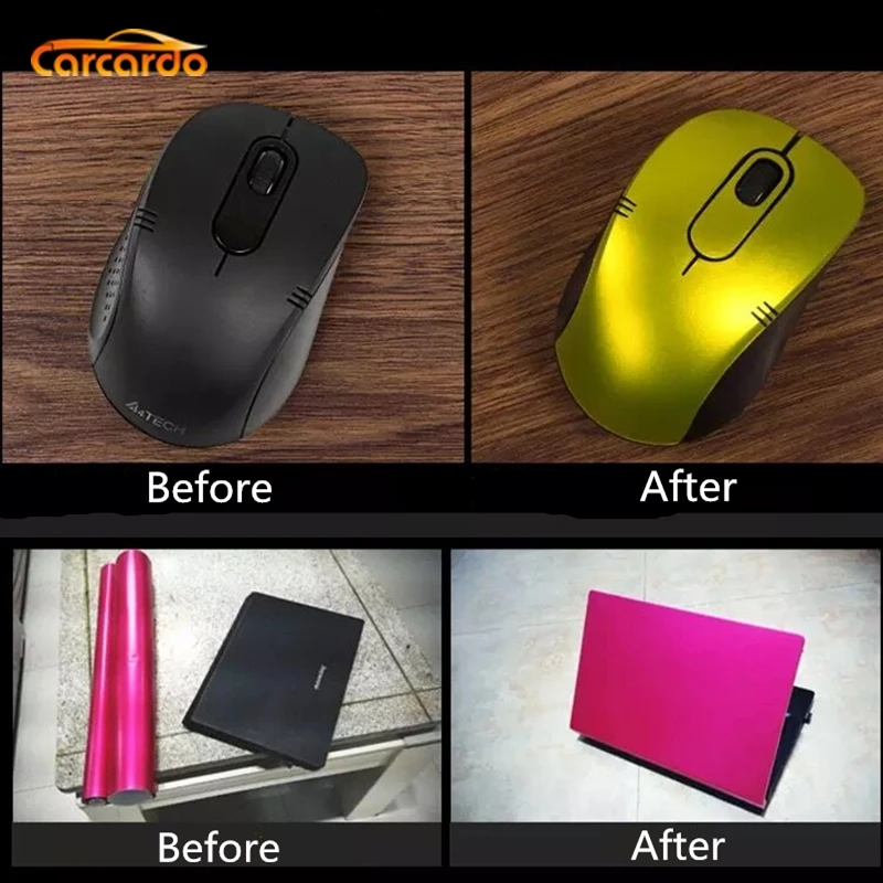 Carcardo матовый хром винил пленка для автомобиля виниловая хромированная