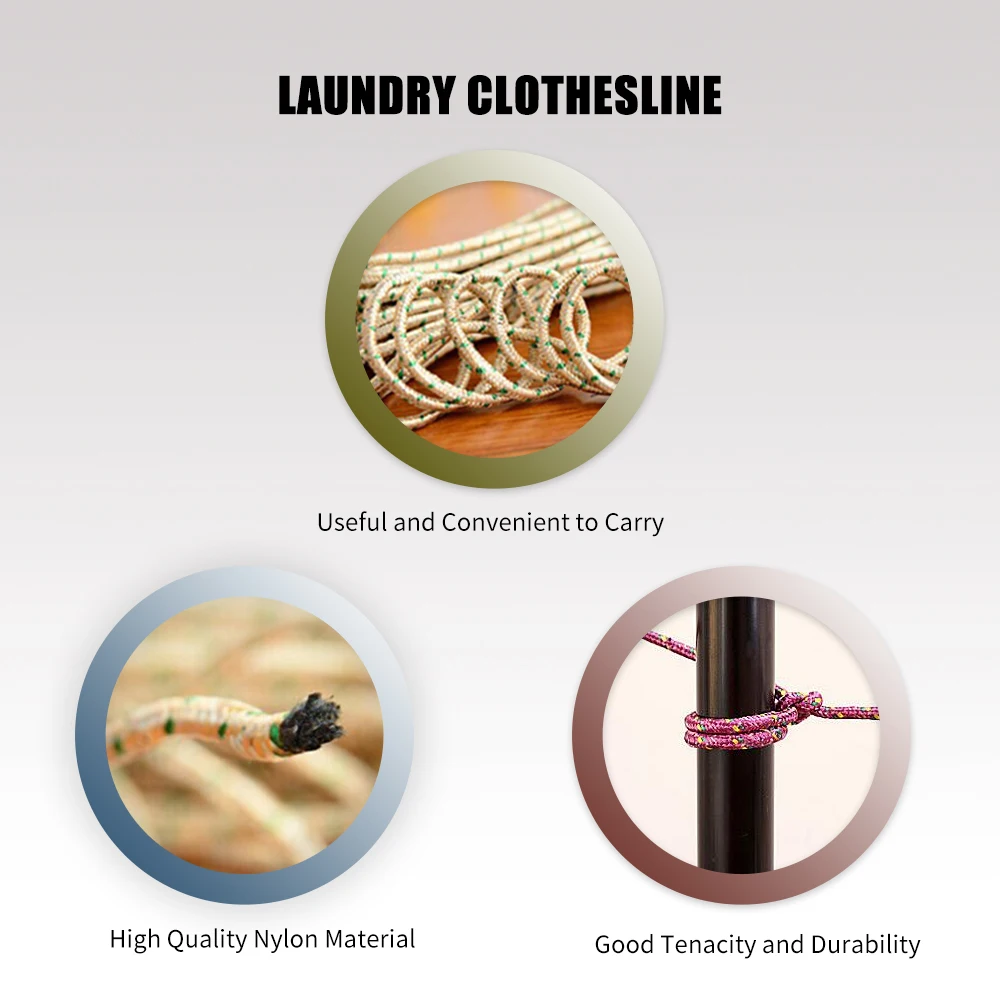 10 м сушилка для белья шнуры нейлоновая веревка на шнурке сетчатая подвесная