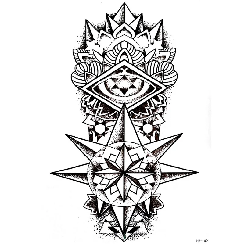 Тату с длинными рукавами для мужчин наклейки фальш-накладкой на ноги временными