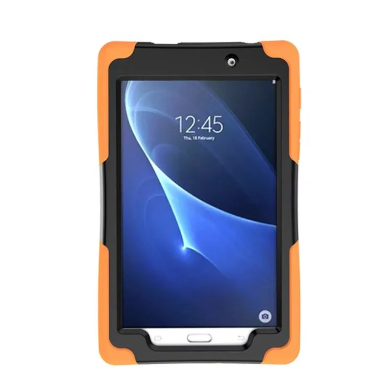 Чехол для Samsung Galaxy Tab A6 7 0 SM T280 круглый защитный чехол трехслойный пластиковый +