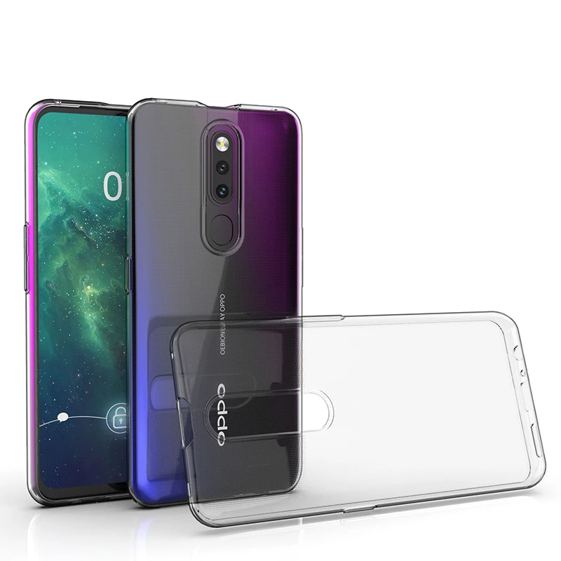 10 шт./лот защитный чехол для телефона OPPO F11 Pro ультра-тонкий прозрачный