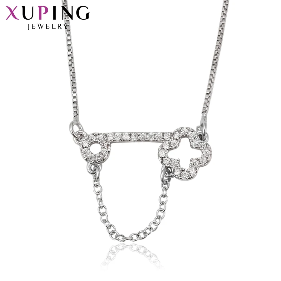 Xuping Модное Элегантное ожерелье очаровательное романтическое длинное цепочка