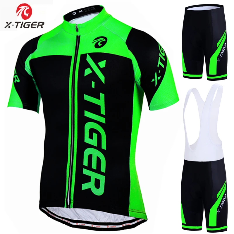 Комплект одежды X Tiger из 100% полиэстера для велоспорта|cycling sets|bicycle jersey setropa ciclismo set |