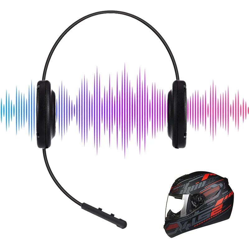 Шлем Bluetooth гарнитура Interfone 15 м CSR чип 270 мАч 12 часов разговора микрофон динамик MP3