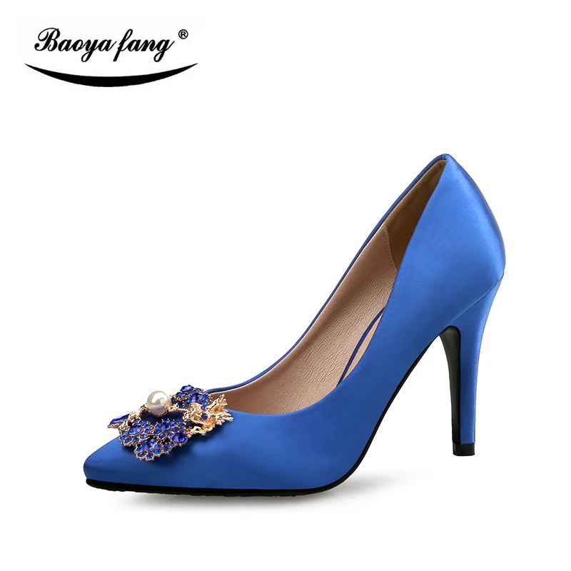 Новое поступление пикантные женские вечерние классические туфли свадебные для