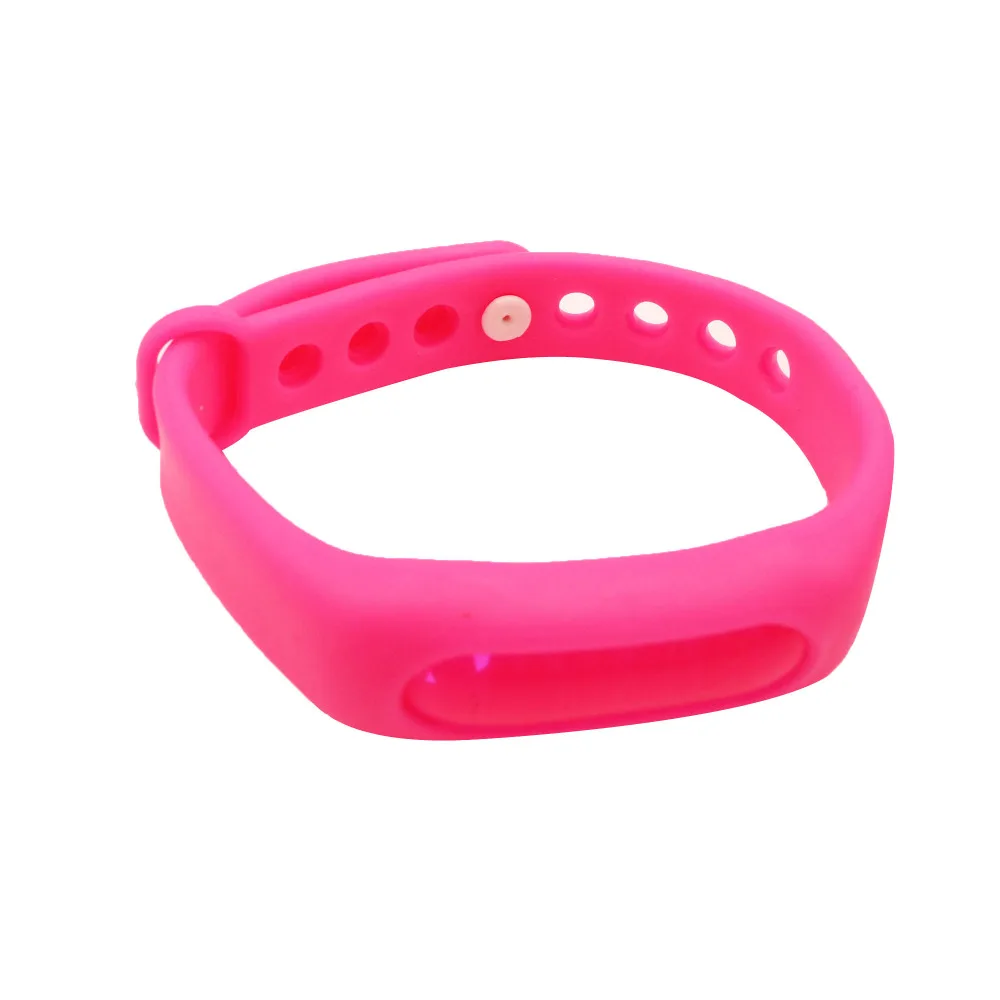 1 красочный экологичный силикон браслет летний Комаров Репеллент Браслет Анти