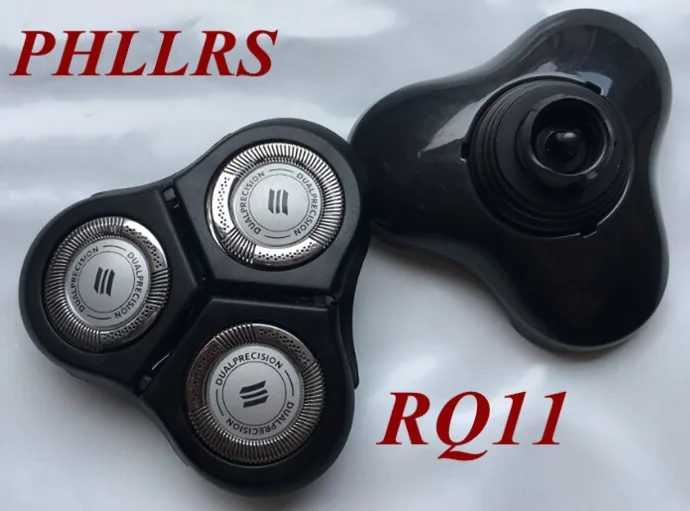 black RQ11 замены головки бритвы лезвия для бритвы Philips RQ1150 RQ1150X RQ1131 RQ1141 RQ1145 RQ1151 RQ1155 RQ1160 RQ1160X RQ1170 RQ1180 - Цвет: black
