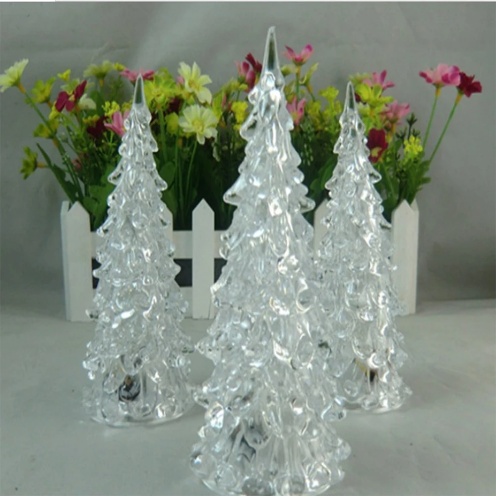Christmas Tree Light Seasonal Lighting Mini LED Nursery Night Lights Decorations for Home Holiday Kids Room Hallway | Дом и сад
