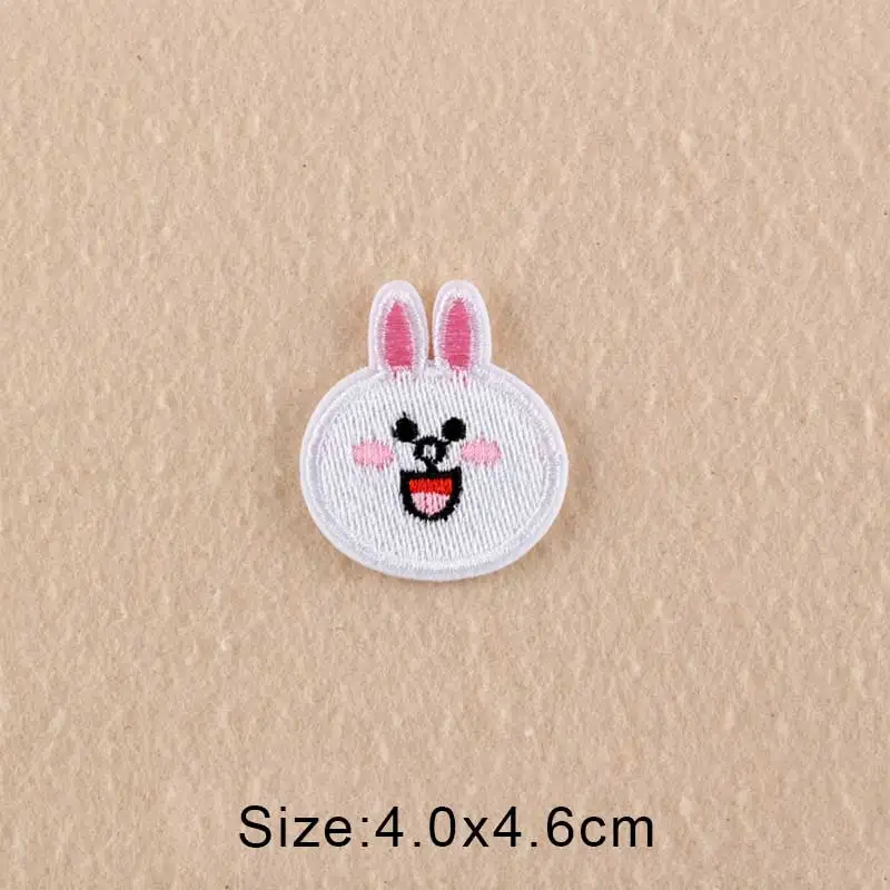 1 шт. лягушка утка кролик медведь патчи для одежды клеящиеся утюгом украшения
