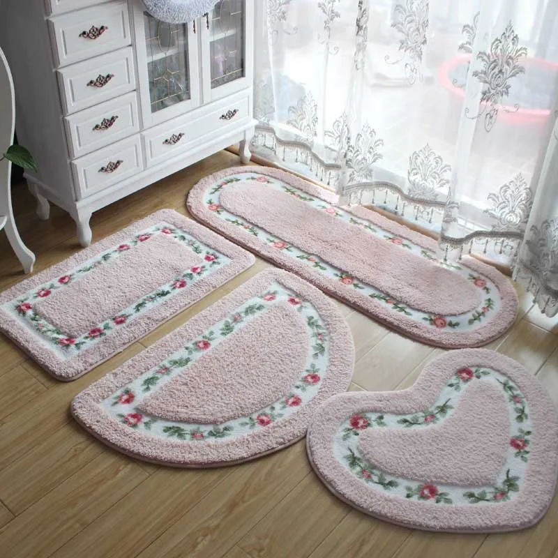 Пасторальный напольный ковер для гостиной, спальни, ковер, противоскользящий напольный коврик, коврик для ванной комнаты, кухонный коврик, Текстиль для дома