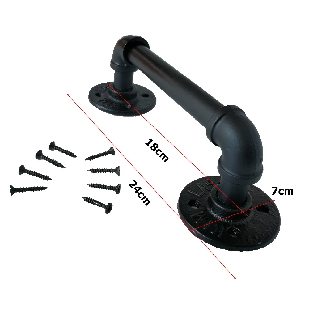 Винтажная ручка для промышленного шкафа ручной работы креативные маленькие