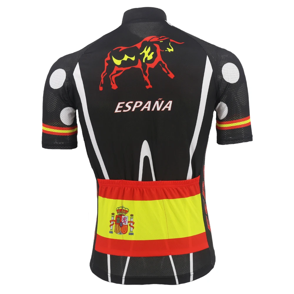 Новые испанские майки для велоспорта ropa ciclismo, мужская одежда с коротким рукавом ESPANA для велоспорта, летняя одежда для велоспорта, Джерси, одежда для езды на велосипеде
