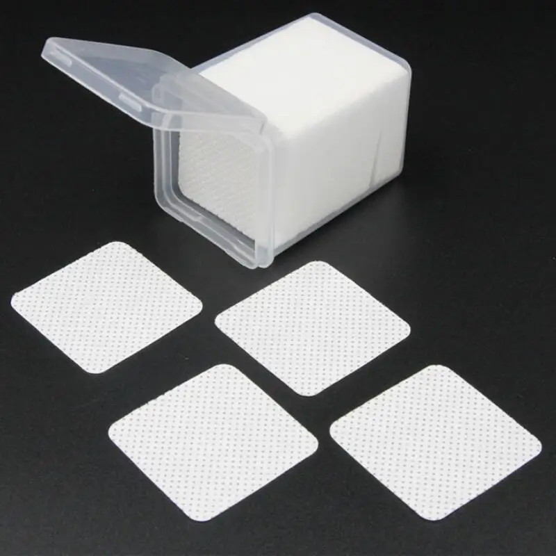 30 коробок для удаления клея ресниц хлопковые салфетки УФ гель ногтей лака