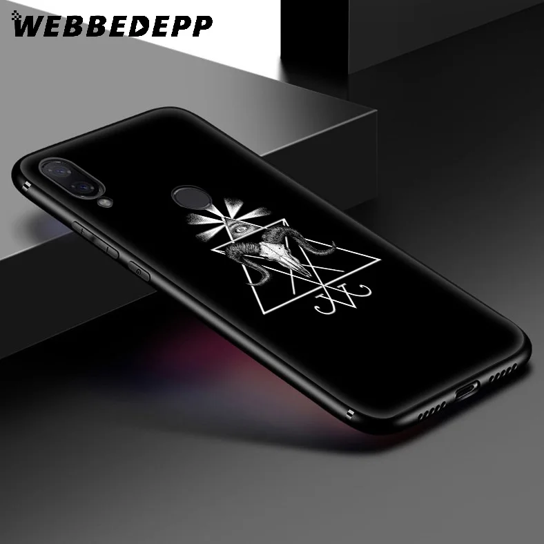 Мягкий чехол WEBBEDEPP Devil Satan для Xiaomi Redmi K20 7A 4A 4X 5 5A 6 6A S2 Note 8 4 7 Pro Plus Prime |