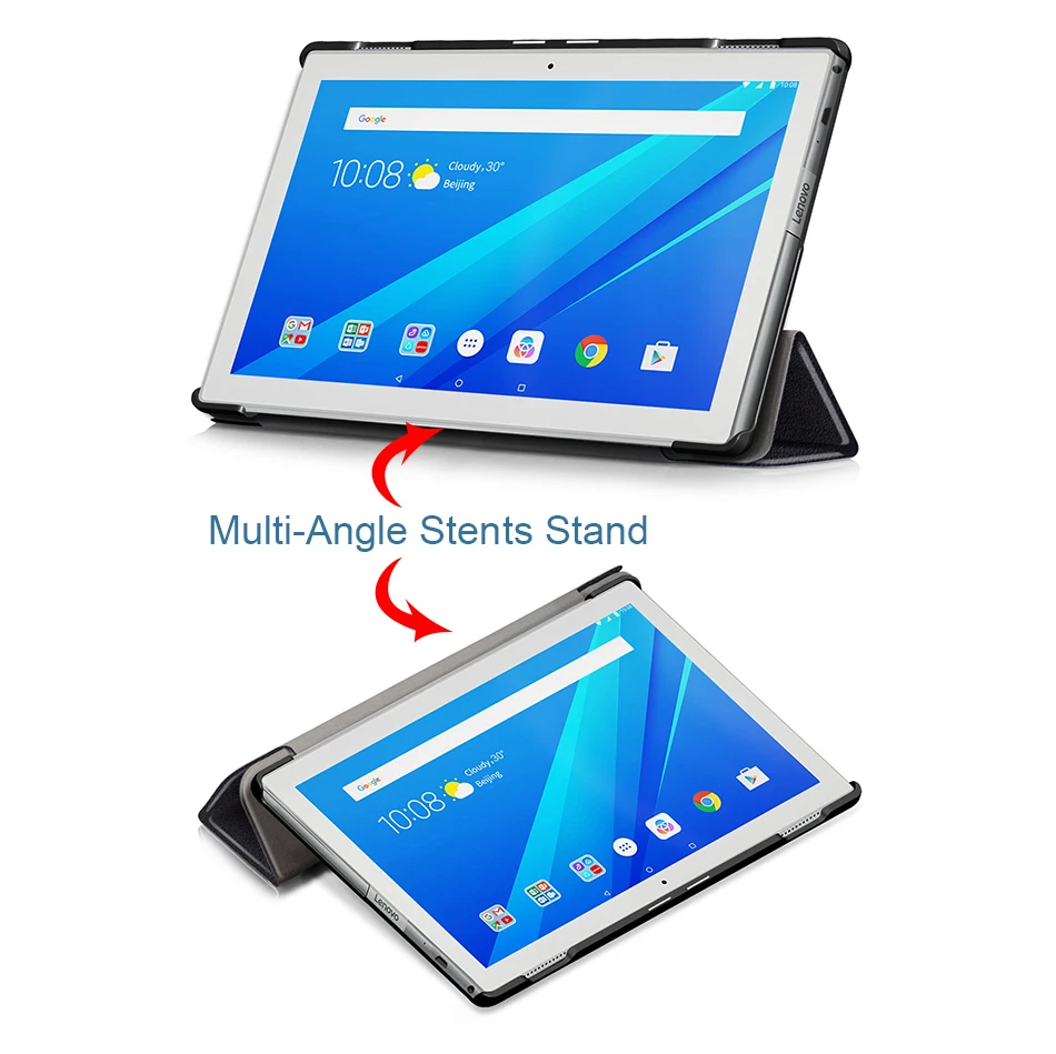 MTT из искусственной кожи чехол для lenovo TAB4 10 TB-X304L TB-X304F TB-X304N 10,1 дюймов Smart Cover для lenovo Tab 4 10 Funda Tablet Shell