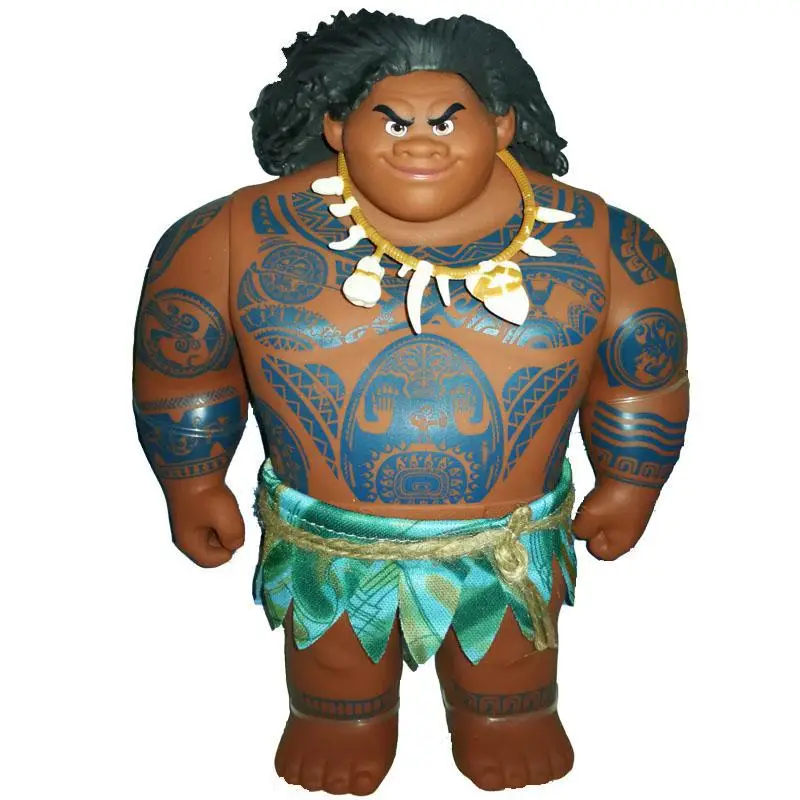 Горячие Moana moui ПВХ экшн и игрушки фигурки героев мультфильма Принцесса Моана