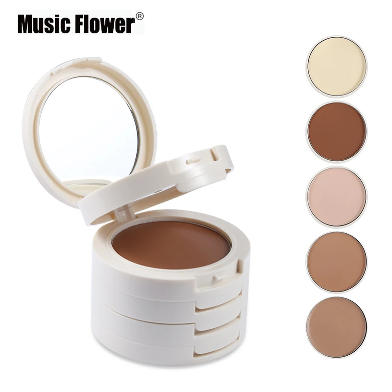 Фирменный консилер 5 в 1 Music Flower контурная палитра для макияжа основа Корректор