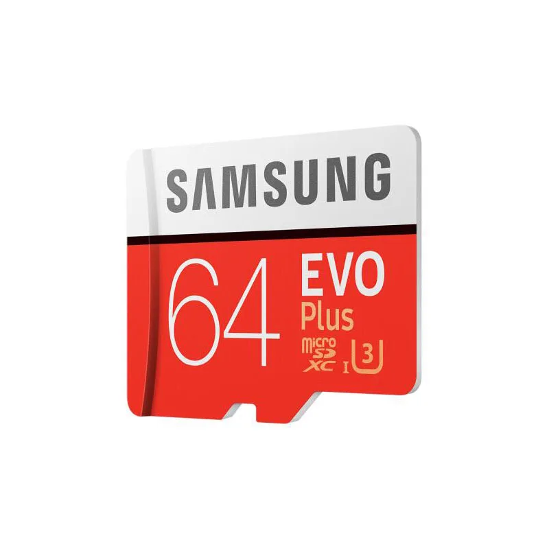 64GB Samsung Evo plus micro sd карта 32 Гб 64 Гб 128 ГБ 256 ГБ 512 ГБ sdxc u3 cartao de memoria tarjeta sd компактный флэш-планшет - Емкость: 64GB
