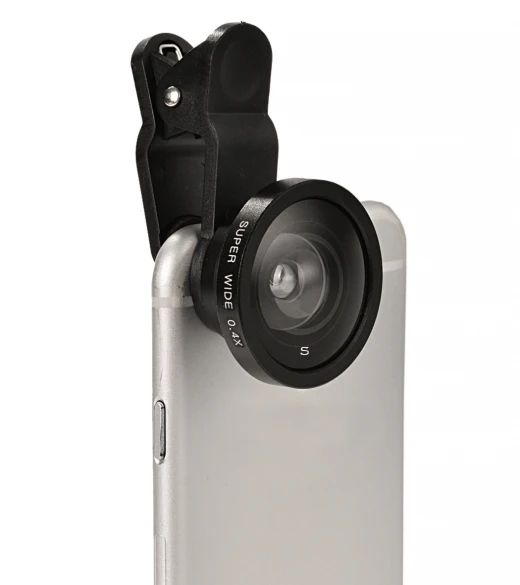 Универсальный зажим рыбий глаз объектив широкоугольный макро-объектив