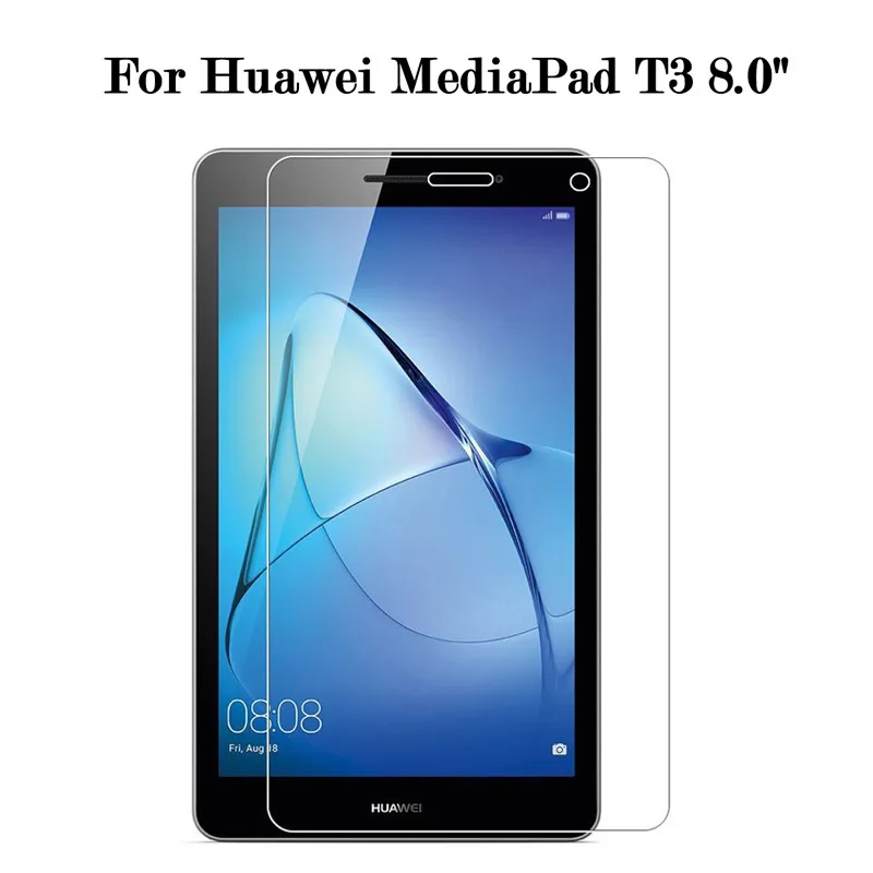 Закаленное стекло для huawei Mediapad T3 8 8,0 KOB-L09 W09 Защитная пленка для экрана планшета протектор экрана для Mediapad T3 8,0 дюйма