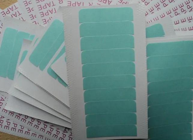 Клейкая лента CPAM для наращивания волос двухсторонний скотч человеческих remy