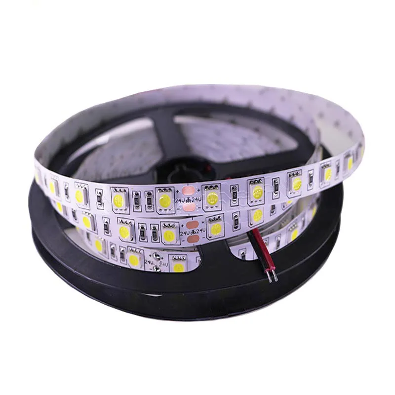 1 рулон 5 м 5050 Светодиодная лента постоянного тока 12 В RGB RGBW rgbww Праздничная декоративная лампа светодиодный лента 60 светодиодный s/M водонепроницаемый