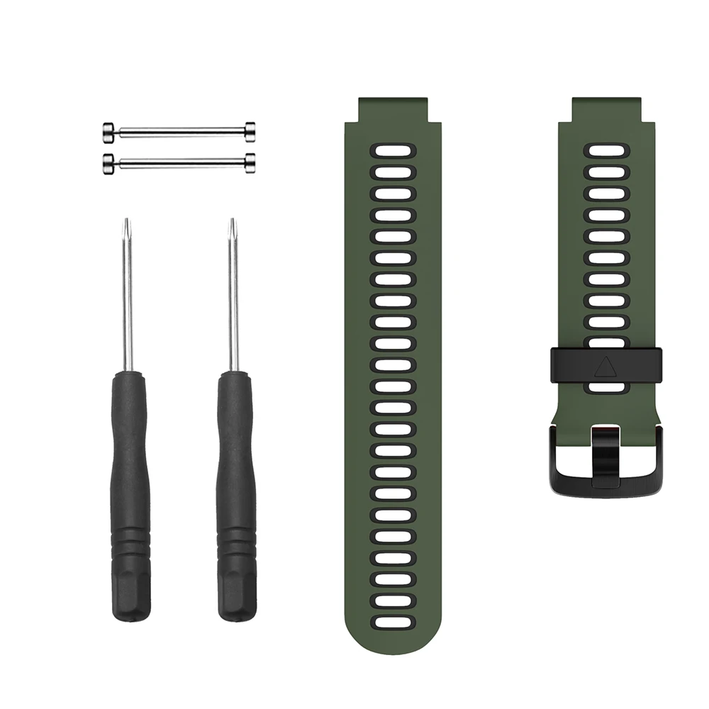 ANBEST мягкий силиконовый ремешок для часов для Garmin forerunner 235 220 230 620 630 735XT силиконовый ремешок часов для Garmin forerunner