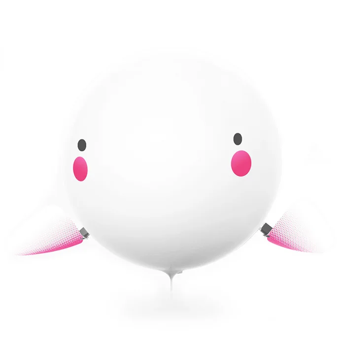 JJRC H80 RC гелиевый воздушный шар робот 30 минут полета/взрывозащищенный материал/30 м