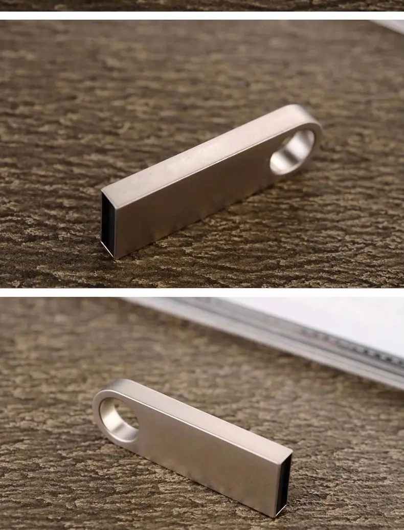Серебряный/золотой USB флеш накопитель из нержавеющей стали 32 Гб 64 ГБ 128 usb|USB