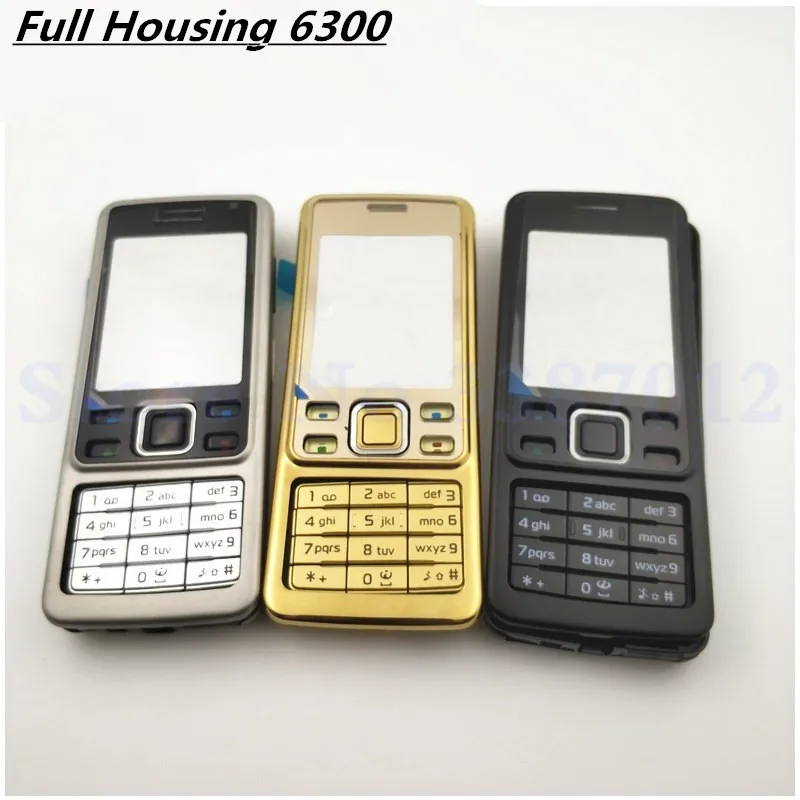 1 шт. новинка Оригинальная Крышка КОРПУСА Nokia 6300 + задняя крышка батарейного